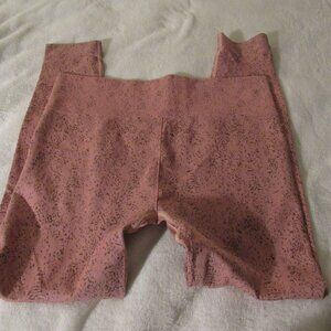 Gymshark Pink Speckled Leggings  Size XL